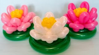 Кувшинка, Лотос из шаров / Water lily, lotus of balloons (Subtitles)