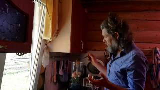 Как очень просто и быстро сделать вкусный, полезный и питательный Зеленый Коктейль