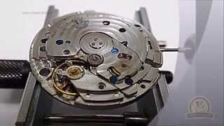 Разборка швейцарских часов Ulysse Nardin.