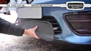 Защита радиатора на Рено Флюенс Renault Fluence 2013- restyling d1 naperedok