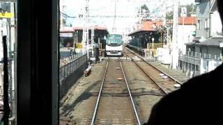 【京阪】目の前に電車が！枚方公園手前で立ち往生&指令と交信の様子