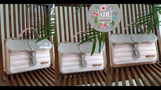 CARA MEMBUAT SQUARE BAG | POLA GRATIS | FREE PATTERN | DIY BAGS | SEWING BAG TUTORIALS