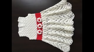 Tığ İşi Yazlık Çocuk - Bebek Elbise Yapımı @Canım Anne