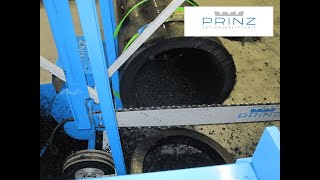 Пиление пластиковых труб | Шинная торцовка PRINZ™ PROFICUT PE (Австрия)