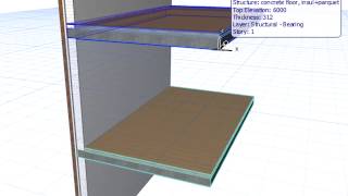Привязка Элементов к Этажам: Размещение Элементов в 3D
