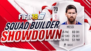 ? THE SILVER MESSI SQUAD BUILDER SHOWDOWN!!! FIFA 18 ULTIMATE TEAM
