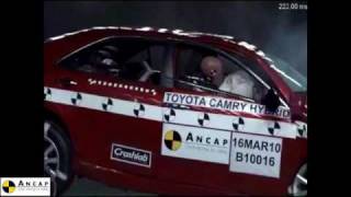Toyota Camry Hybrid 2010 ANCAP Crash Test (4 stars)