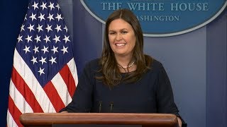 White House press briefing  on James Comey book, Scooter Libby pardon | ABC News