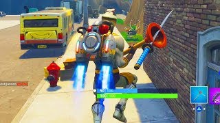 NEW "JETPACK GAMEPLAY" LEGENDARY JETPACK GAMEPLAY FORTNITE HOW TO FIND JETPACKS IN FORTNITE!