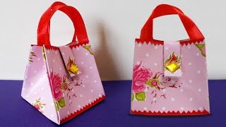 DIY Paper Crafts : How to Make Handmade Mini Paper Bag | DIY Projects