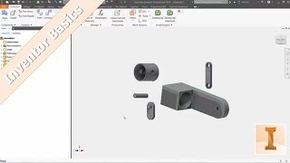 Inventor 101: Placing and Orienting Parts in an Assembly