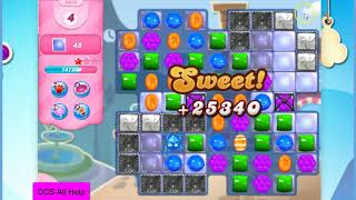 Candy Crush Saga Level 2974 12 moves NO BOOSTERS Cookie