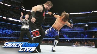 AJ Styles vs. Kevin Owens: SmackDown LIVE, Jan. 23, 2018