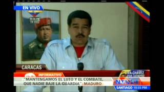 Maduro califica de fascista a Capriles e insta a la Fuerza Armada a respaldar al Gobierno actual