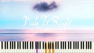 BTS (방탄소년단) - Make It Right [PIANO COVER]