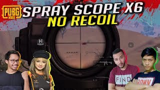 TIPS DAN TRIK SPRAY M416 SCOPE X6 DIJAMIN NO RECOIL - PUBG MOBILE