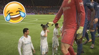 ГИГАНТЫ ПРОТИВ КАРЛИКОВ В ФИФА 18 | РЕВАНШ | ФЕЙЛЫ В ФИФА