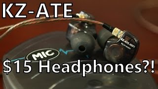 KZ-ATE Review: How Do $15 Headphones Sound THIS Good?