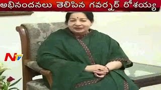AIADMK Cadres begin Celebrations as Jayalalithaa set to win RK Nagar byelection