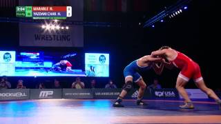 70 kg - Hassan YAZDANI CHARATI (IRI) df. Nick MARABLE (USA), 3-1