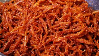 진미채볶음에 '이것'만 넣으면, 맛이 배가 된답니다