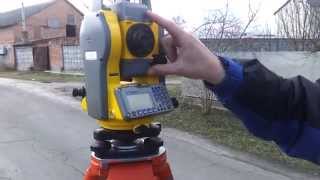 Как правильно работать с тахеометром Trimble M3. Геодезия. Geodesy. Surveyor at work