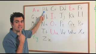 The English Alphabet (Beginner, Level 1)