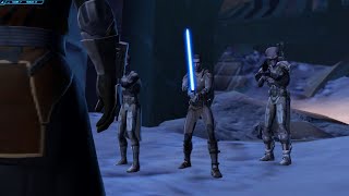 SWTOR Walkthrough Sith Inquisitor Darkside Part 144: Master Jaric Kaedan Vs Darth Nox