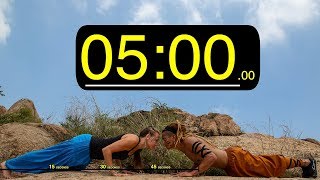 WORKOUT MUSIC With 5 Minute Timer