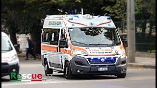 [fischio, priority, yelp] Ambulanza Croce Verde Padova in emergenza (5x)