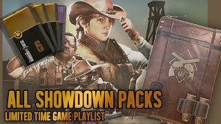 All Showdown Packs Opening Collection (Wild West Event Packs)- Rainbow Six Siege