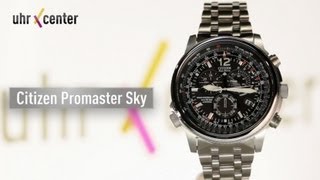 Citizen AS4020-52E Pilot Funkuhr Eco-Drive