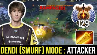 RAMPAGE!!!. DENDI (Smurf) Ranked Is Higher Than His Main Account.