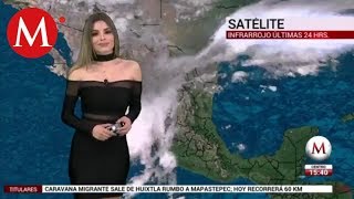 El clima para mañana 25 de octubre, con Pamela Longoria
