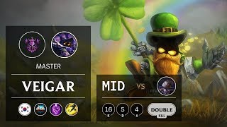 Veigar Mid vs Orianna - KR Master Patch 9.11