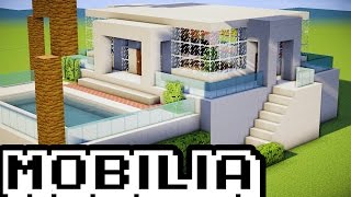 Minecraft - Mobília da Casa Moderna de Vidro