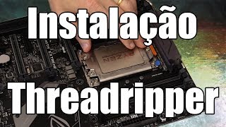 Como encaixar o AMD Ryzen Threadripper na placa-mãe TR4