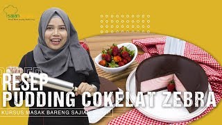 Resep Puding Cokelat Zebra, Masak Bareng Sajian Sedap