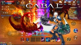 Cabal Mobile 카발 모바일 - New Class Gladiator Level 50 Gameplay BM2 Skills Show Android/iOS