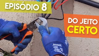 Como EMENDAR cabos de 16mm2 no PADRÃO DE ENTRADA?