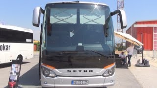Setra S 516 HD Bus Exterior and Interior in 3D