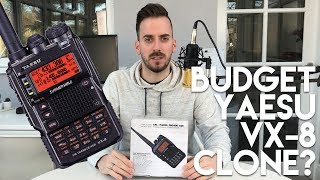 Zastone UV-8DR - Yaesu VX-8 Clone | Programming & Power Test