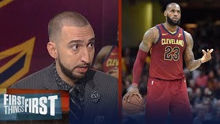 Nick Wright is convinced LeBron will end career as NBA all-time leading scorer | FIRST THINGS FIRST