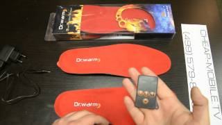 Стельки с подогревом Dr.Warm
