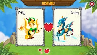 Breeding Viktoria Dragon from Free Spirit Dragon with Rideable Dragon | Dragon City Gameplay