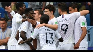 La France en demi-finale du Mondial-2018 (2-0 face à l'Uruguay)