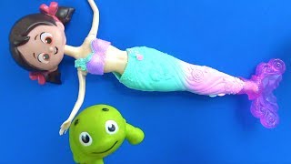Niloya deniz kızı oluyor Tatlı Cadı ve Niloyanın hayalleri Heidi Maşa Tospik ile deniz kızı hikayesi