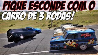 ESCONDE ESCONDE COM O CARRO DE 3 RODAS - FORZA HORIZON 3