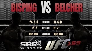 Alan Belcher vs Michael Bisping | UFC 159 Preview and Free Picks