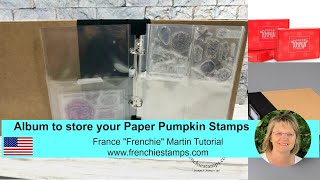 Tip to store your paper pumpkin stamps